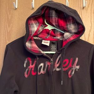 Ladies fleece Harley hoodie